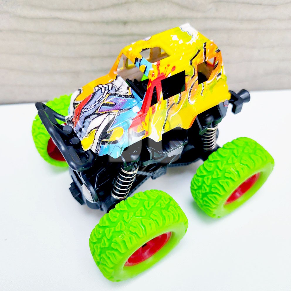 MINI CAR MONSTER MAINAN MOBIL TUMBLING OFF ROAD JEEP ROCK CRAWLER