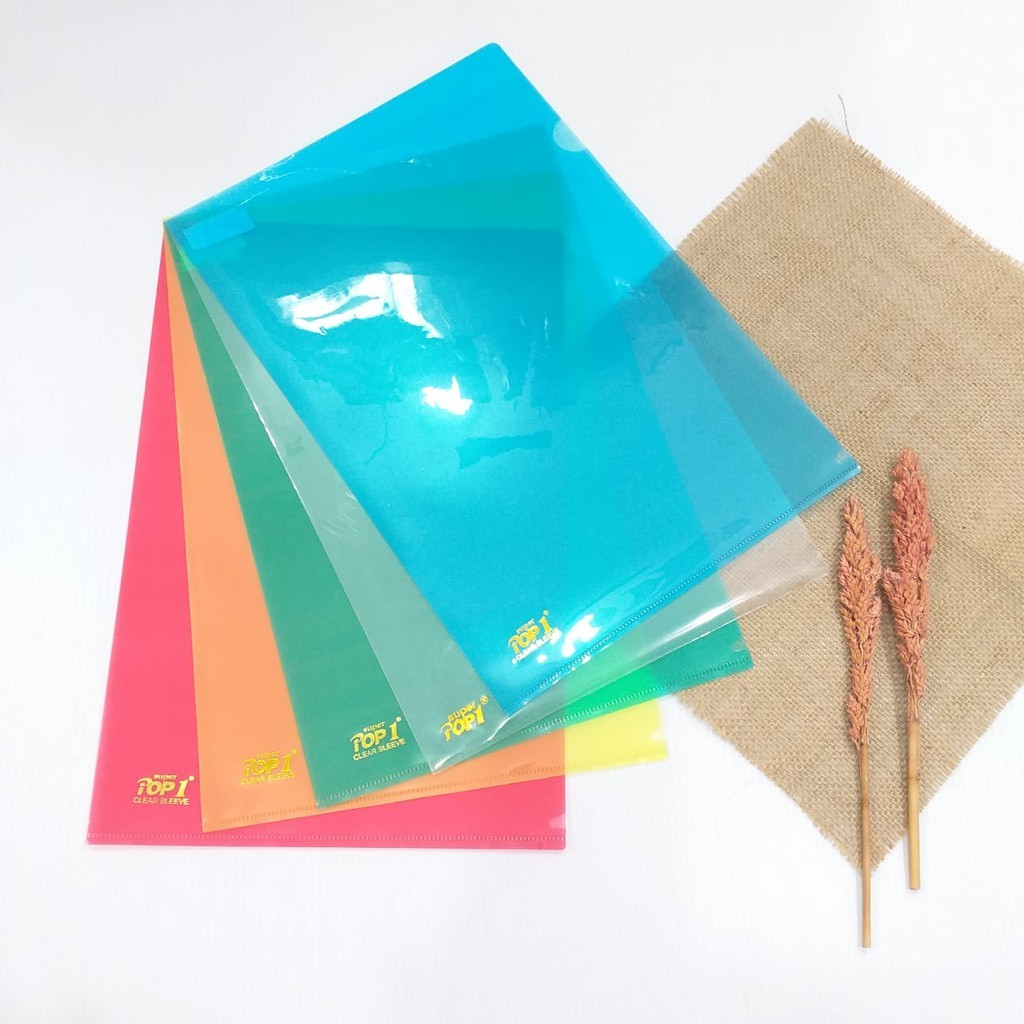 

MAP PLASTIK/MAP "L" CLEAR SLEEVES FOLIO SUPER POP1 PERBIJI