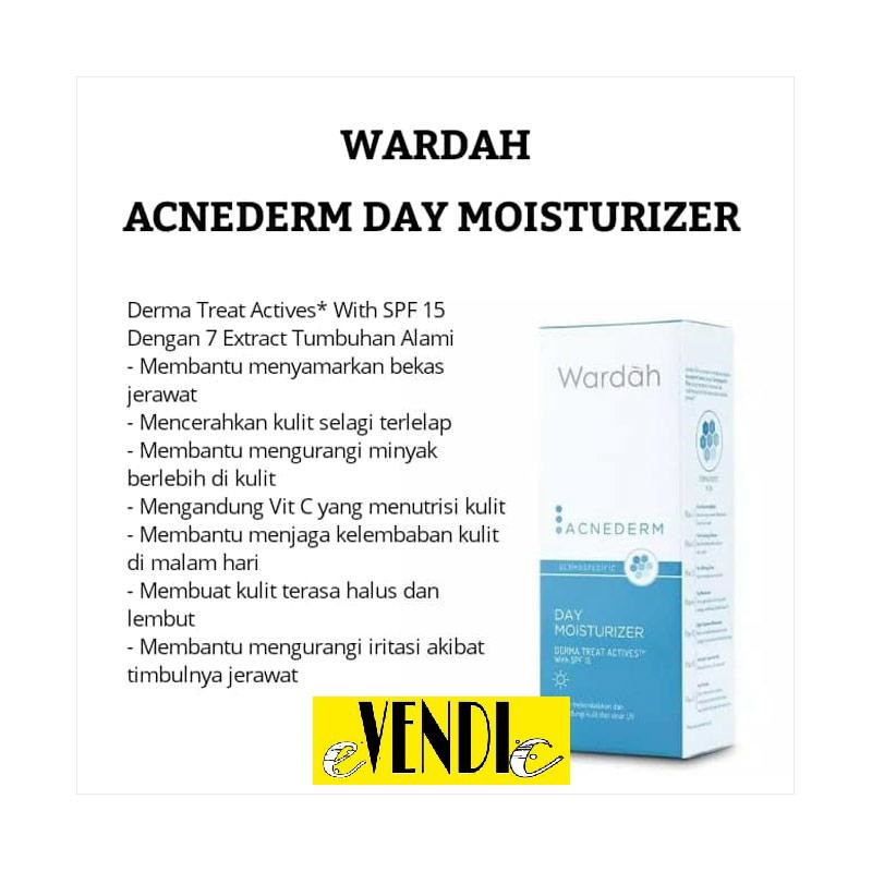 CREAM SIANG WARDAH ACNEDERM DAY MOISTURIZER