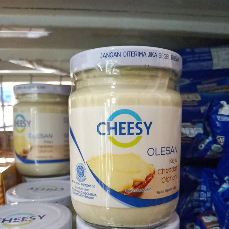 

CHEESY OLESAN KEJU CHEDDAR OLAHAN 240GRAM