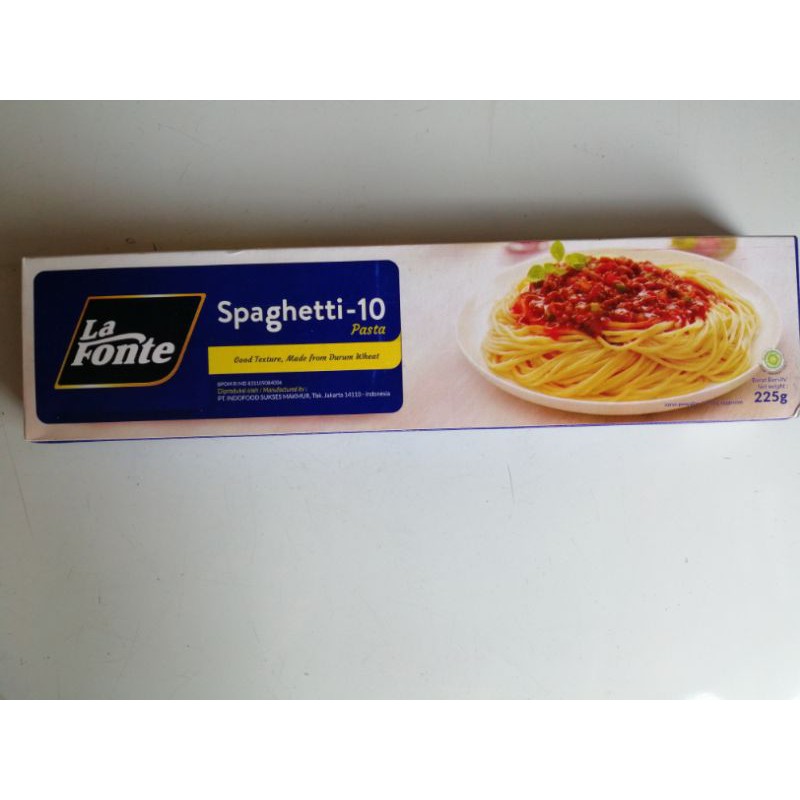 

la fonte spaghetti spageti lafonte spagheti 225g