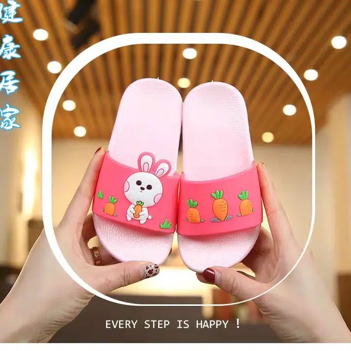 SANDAL BABYCONY Sandal selop karet lucu anak, Sandal anak unicorn lucu