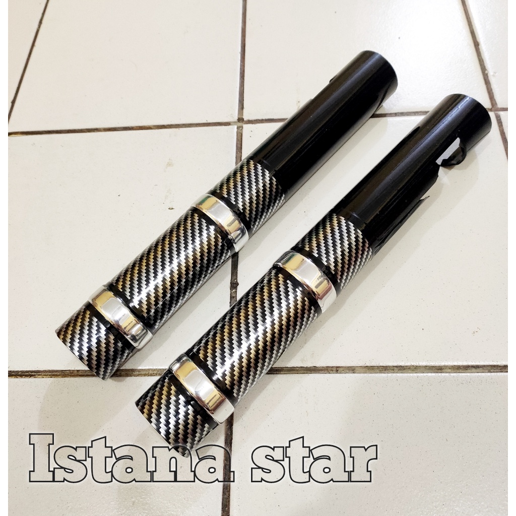 SET JALU AS + COVER SHOCK DEPAN BEAT VARIO SCOOPY SEMUA TAHUN -SILVER