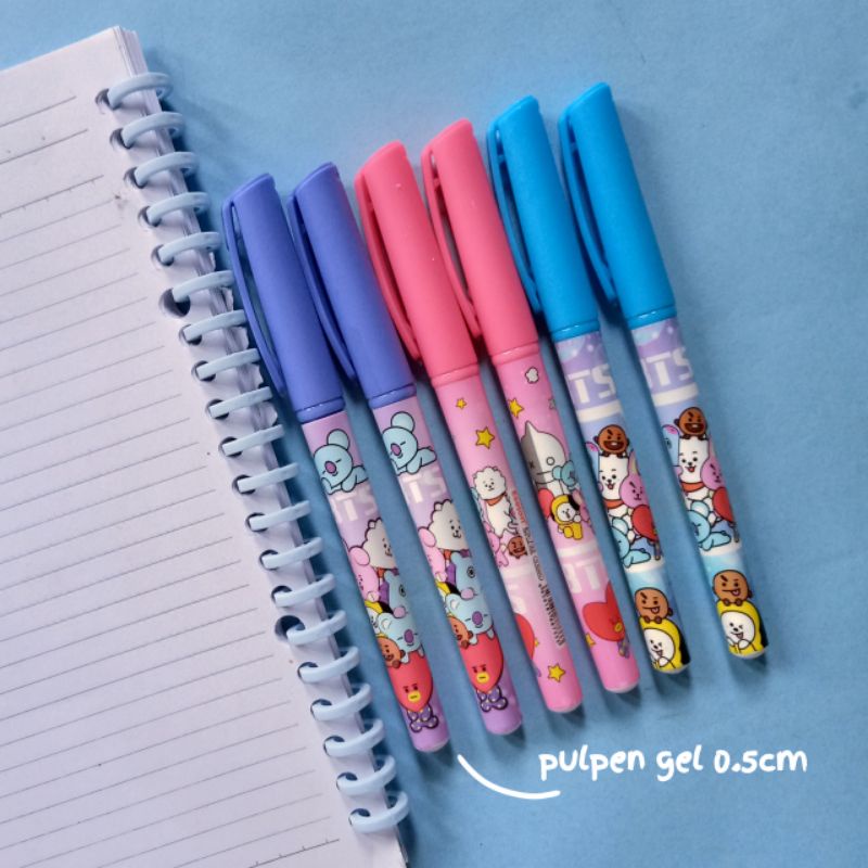 

Pulpen lucu BT21 BTS KPop