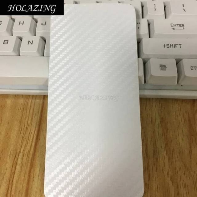 Garskin Carbon 3D Xiaomi Redmi Note 9 Pro Max Anti Gores Karbon Pelindung Belakang Premium