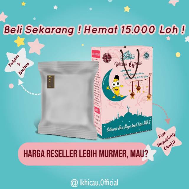 

Ikhicau keripik pisang edisi lebaran