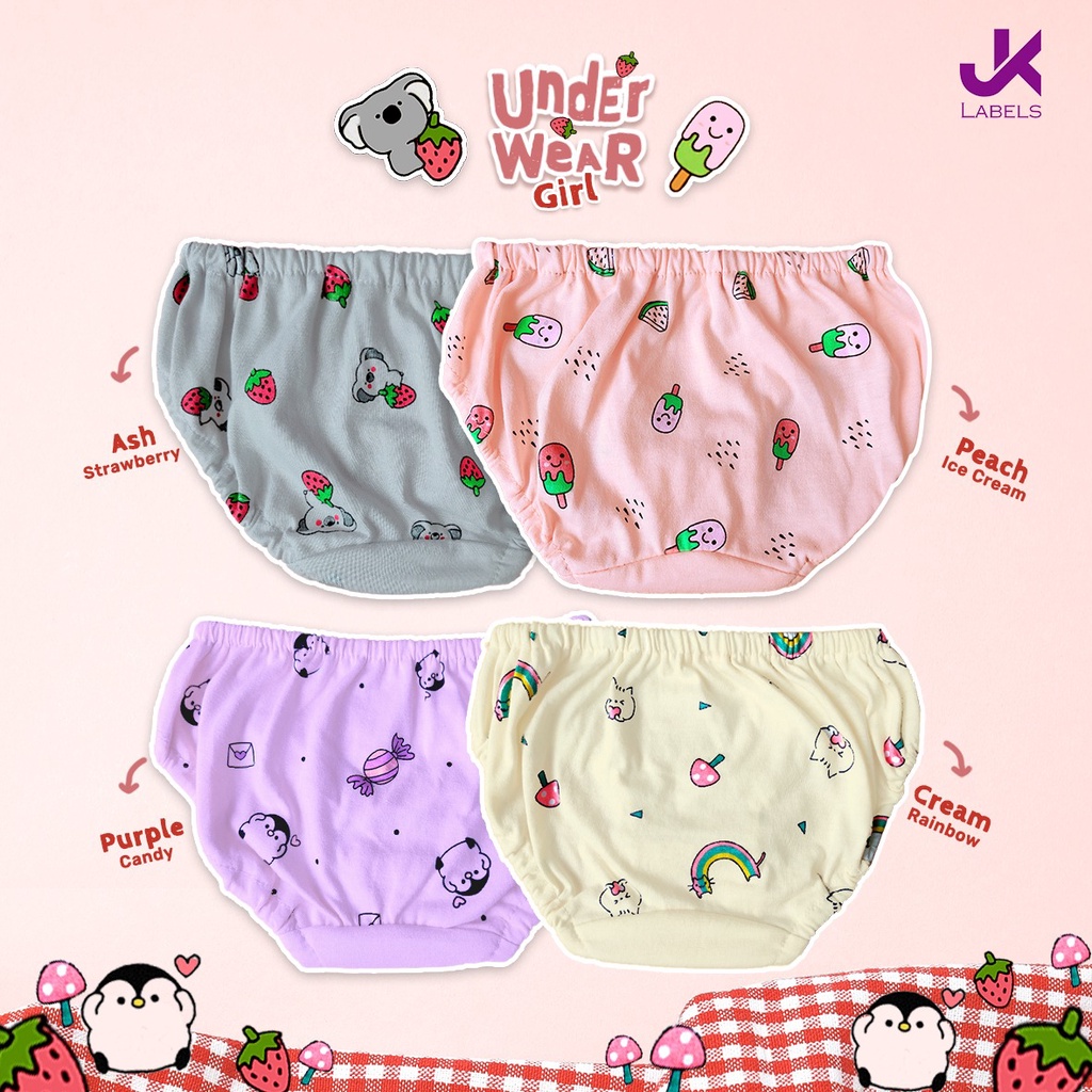 JK UNDERWEAR GIRL (1,5 - 6 TAHUN)