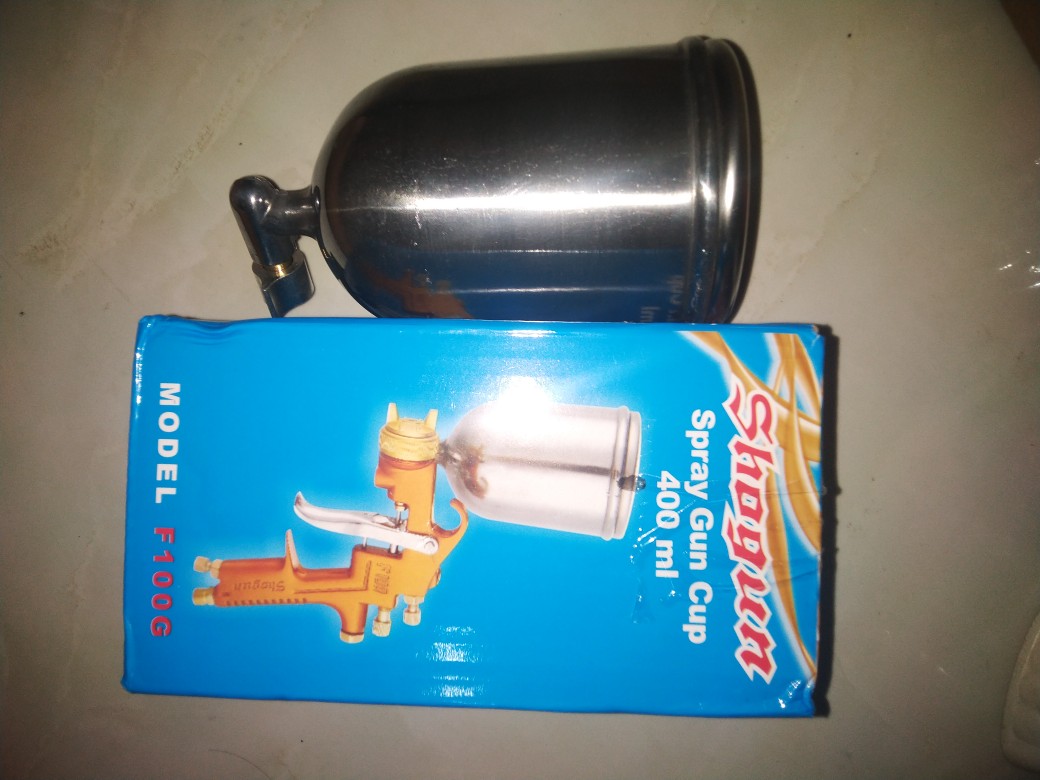 Tabung Spray Gun Shogun F100g 400ml /spray Gun Cup 400ml