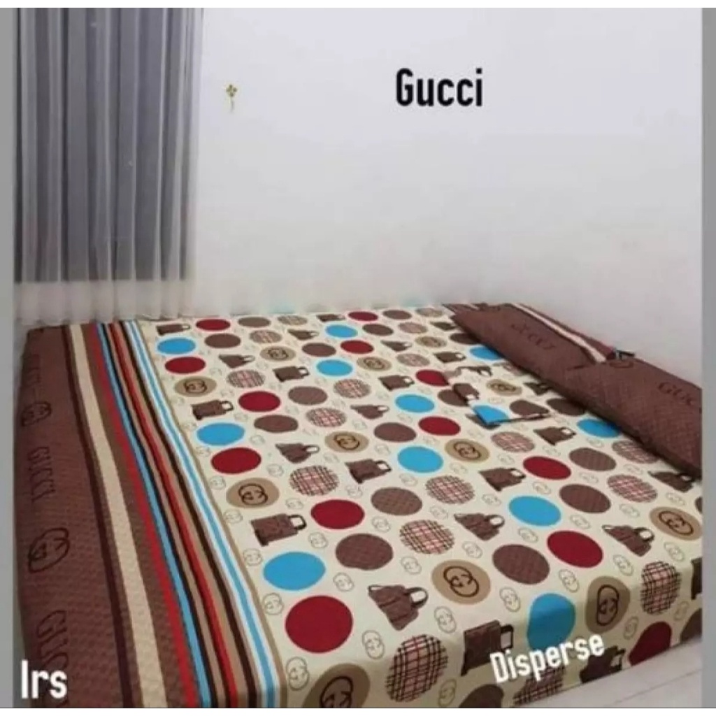 Aneka Sprei Motif Ukuran (No.1) 180x200 cm Single (No.3) 120x200 cm Anti Luntur