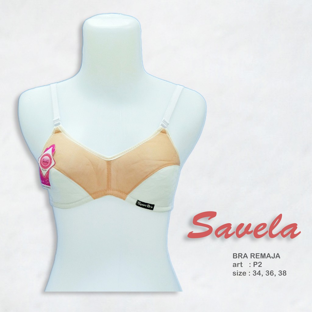 SAVELA | Sport Bra / BH Sport / BUSA TIPIS TANPA KAWAT/ art SVL P2