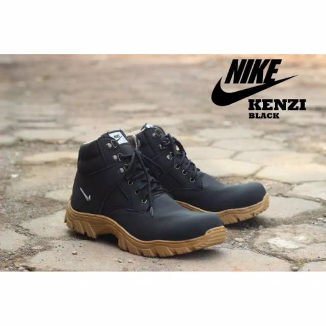 BIG SALE - Sepatu Boots Safety Pria nike KENZI ARMOR Sepatu Pria Septi Ujung Besi Kerja Outdoor