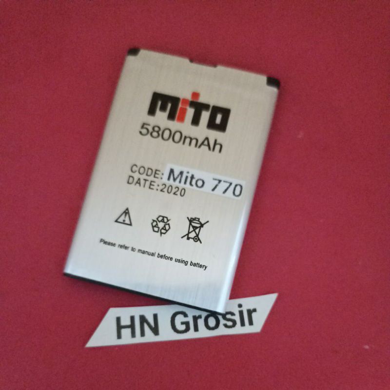 Baterai batre Mito 770 Mito Mega 2 Mega 3 Battery hp