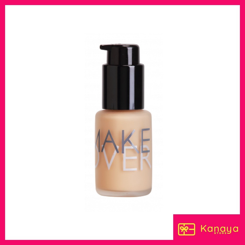 (BISA COD) Make Over Ultra Cover Liquid Matt Foundation