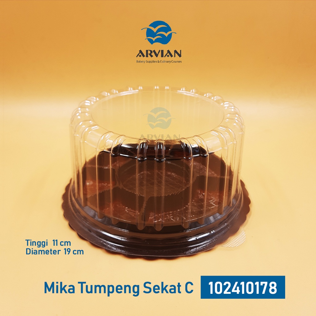 Mika Tumpeng Mini Sekat 7 isi 10 pcs [Instant Surabaya] - Arvian