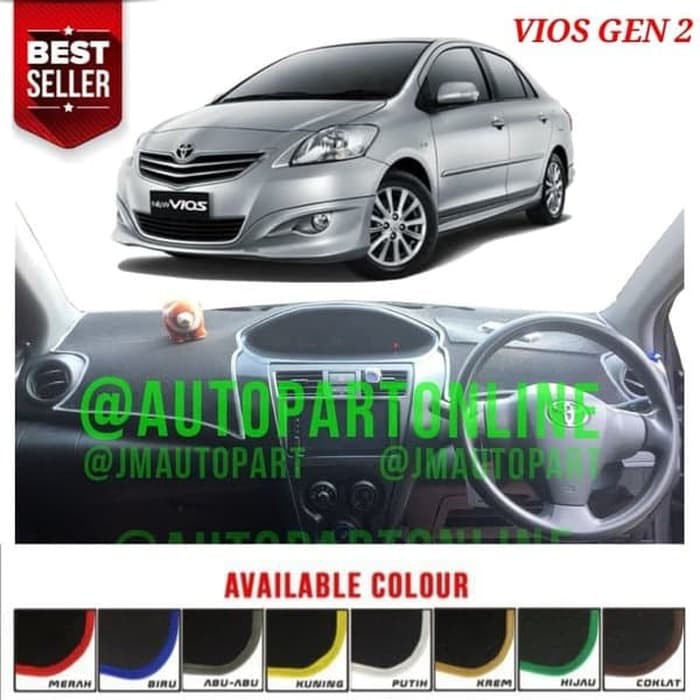 Karpet dashboard Toyota vios gen 2