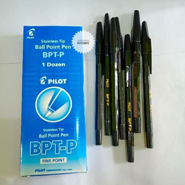 

Pulpen Pilot BPT - P Hitam Per Pack