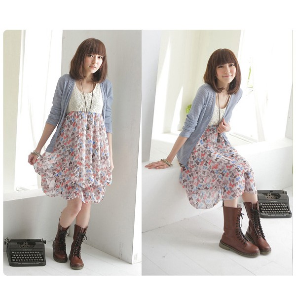 Long Dress Import Korean Fashion 192036