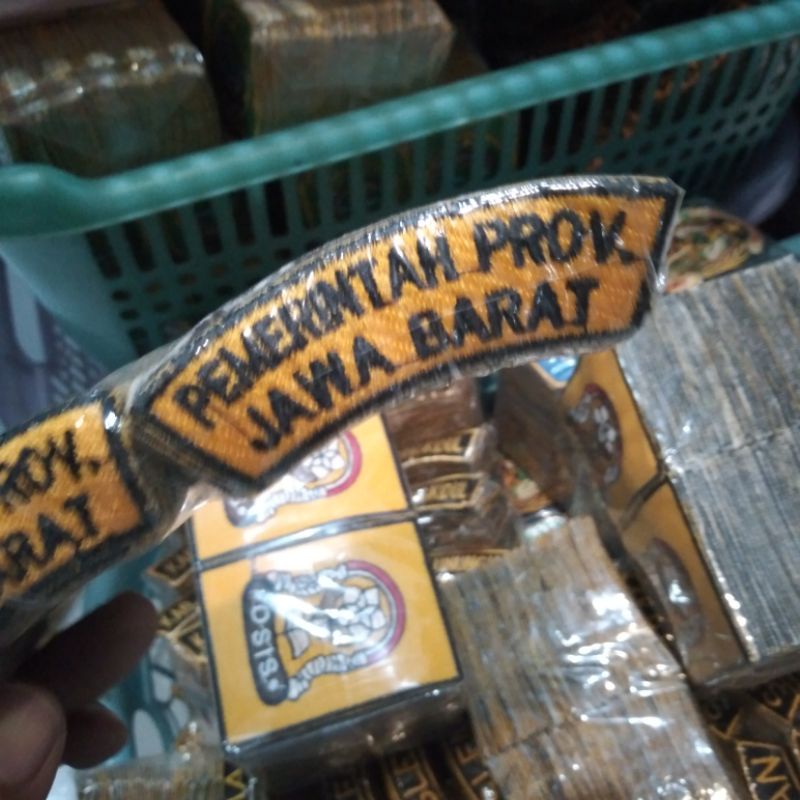 PEMERINTAH PROV JAWA BARAT BORDIR FULL 100 biji