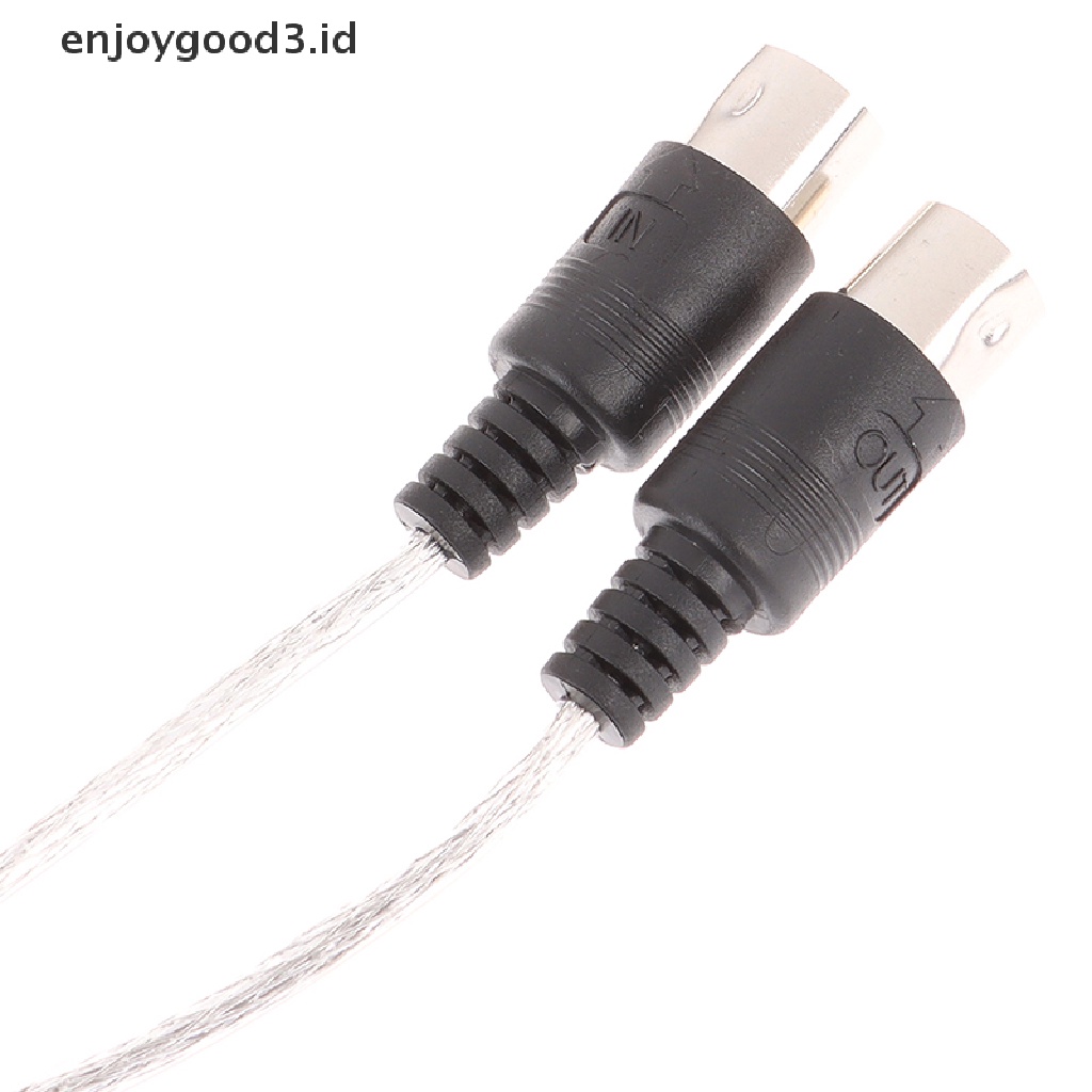 Kabel Adapter Converter Usb In-Out Midi Interface Untuk Pc / Keyboard Musik (Dd)