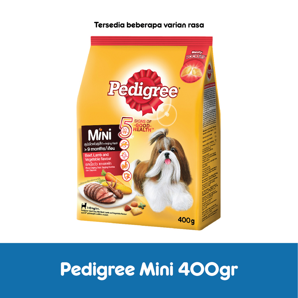 PEDIGREE® Makanan Anjing Kering Ras Mini 400 g