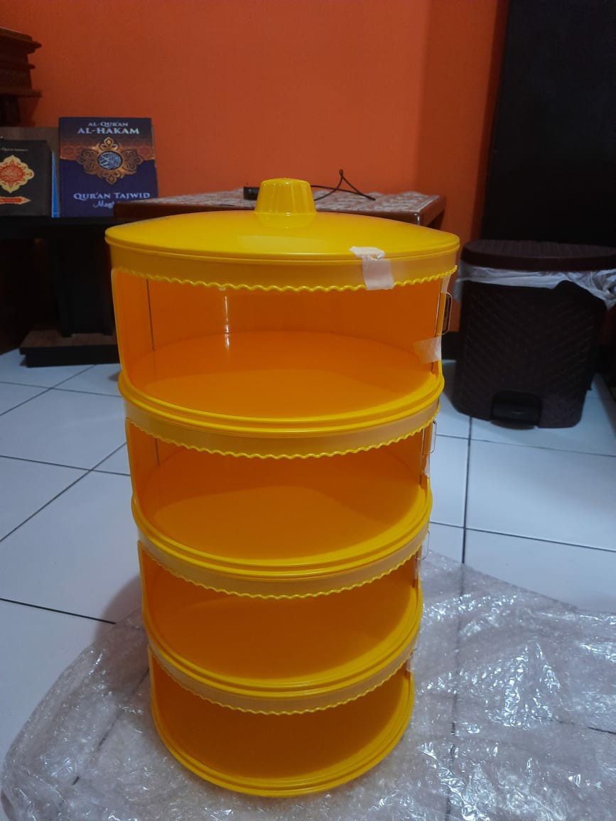 Tempat Penyimpanan Makanan Rak Makanan Tempat Lauk Tudung Saji Susun Food Storage Food Cover