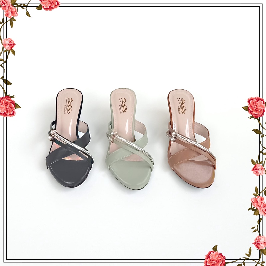 Sandal Nadila 5574 sandal heels hak tahu