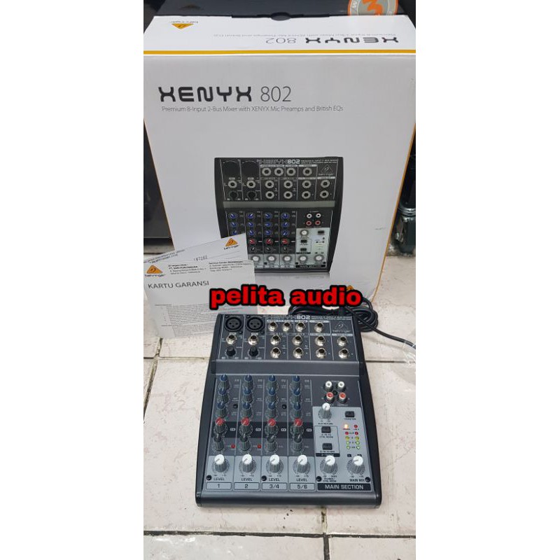 Mixer Audio Behringer Xenyx 802 ( ORIGINAL )