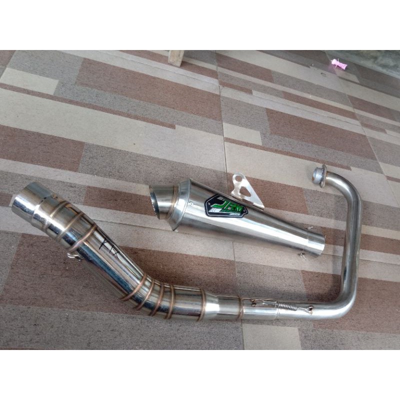 KNALPOT JRM KOLONG BAWAH PNP CRF D-TRACKER KLX