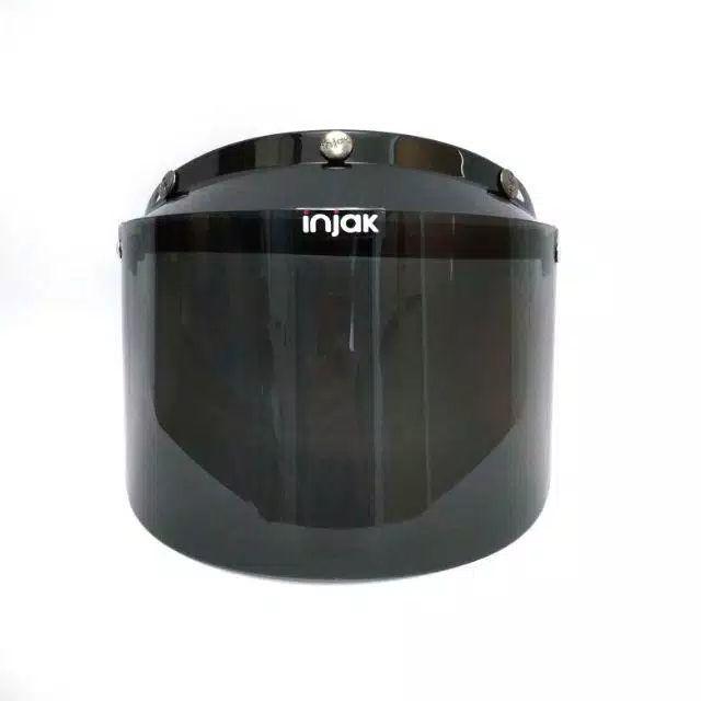 KACA DATAR HELM CARGLOSS RETRO // KACA  FLAT HELM BOGO-Hitam