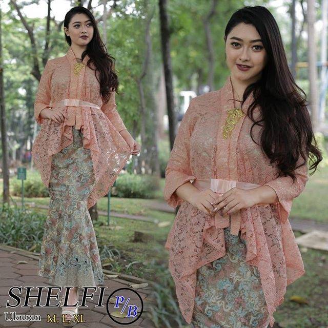 set kebaya brokat shelvi 8 /kebaya modren /kebaya muslim /kebaya wisuda / / kebaya wisuda / kebaya p
