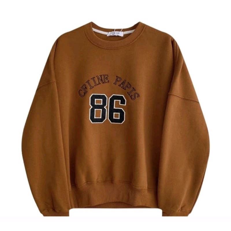 SWEATER 86 PARIS || SWEATER WANITA CRAWNECK