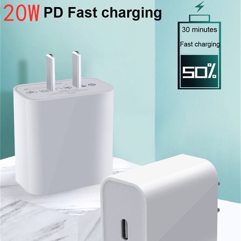 Kepala Kabel Data / Charger USB Tipe C 20W PD