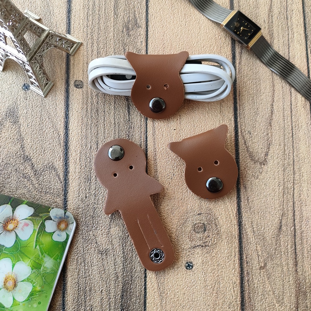 KLIP KABEL KULIT/ PENJEPIT KABEL - KLIP KABEL KARAKTER AS111