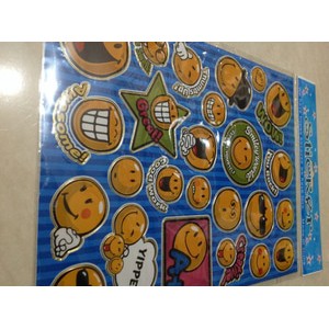 

Sticker/stiker simbol karakter motif emoticon/ emoticon symbol