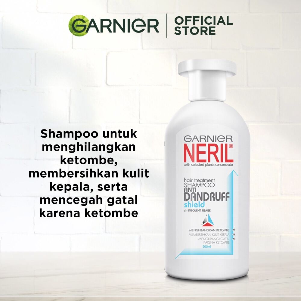 [200ML] [BPOM] GARNIER NERIL Shampoo Anti Dandruff 200ml | Shampo Anti Ketomb_Ceriant