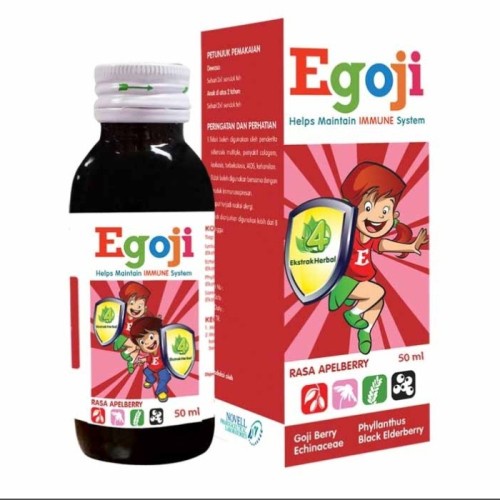 Egoji Syrup 50ml Multivitamin Daya tahan Tubuh Anak ORIGINAL-BPOM