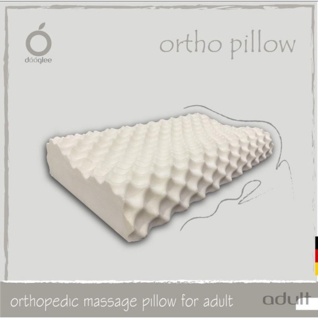 Dooglee ORTHO PILLOW bantal kepala latex dewasa bantal orthopedic