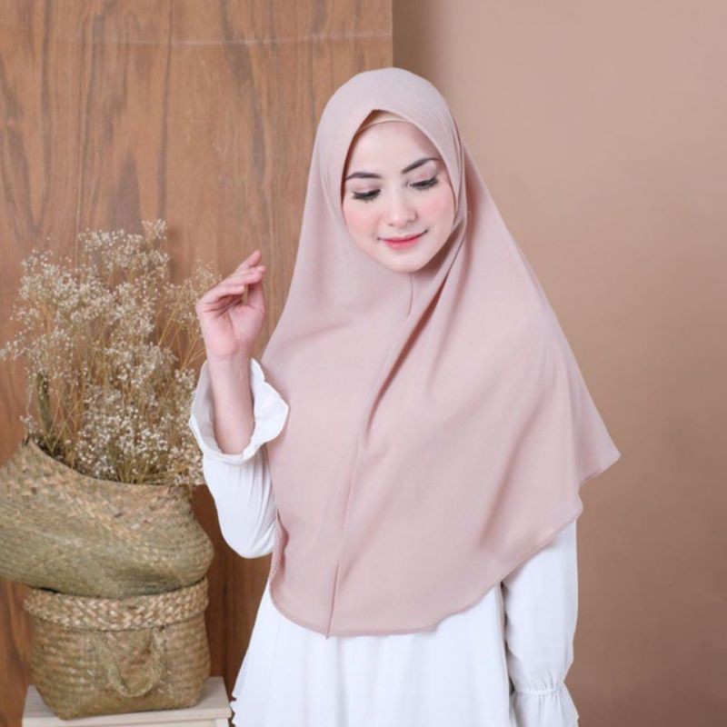 TINA COLLECTION - BERGO PED SIMPEL POLOS / KERUDUNG PED SIMPEL WOLFIS