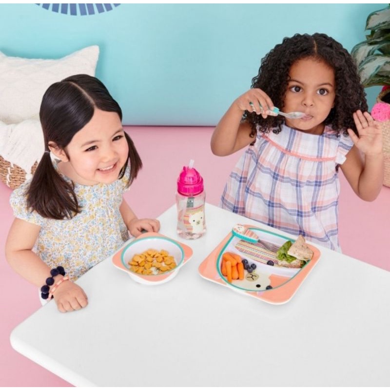 Skip Hop Zoo Utensils - Peralatan Makan Sendok Garpu Anak