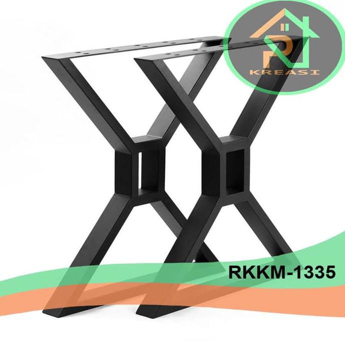 KAKI MEJA BESI HOLLOW 3X6 / MEJA MAKAN / MEJA CAFE / MEJA BELAJAR