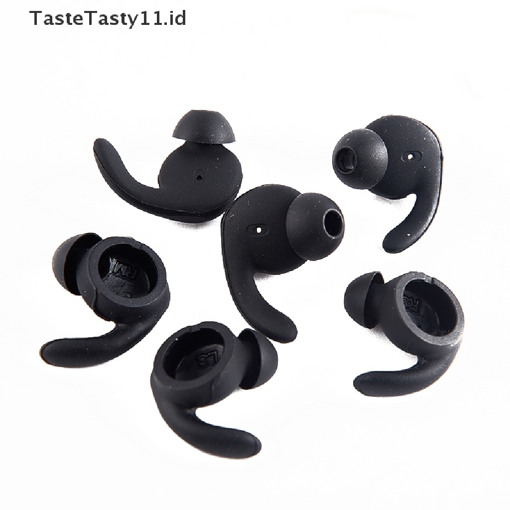 (TasteTasty) 6pcs / Set Eartips Bahan Silikon Untuk Earphone Huawei Honor xSport AM61