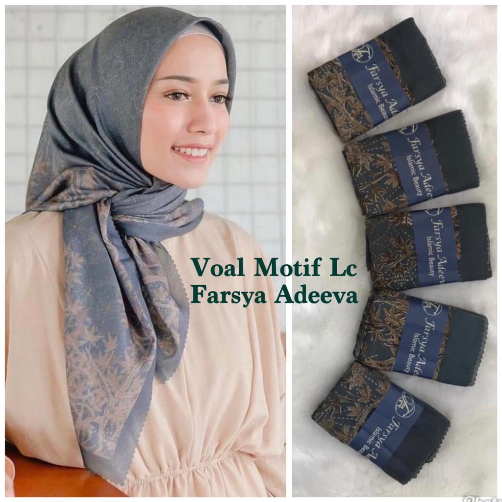 SEGI EMPAT MOTIF TERBARU HIJAB SEGI EMPAT MOTIF DEENAY  LASERCUT  TERMURAH DAN TERLARIS NAYLA HIJA'B-DEENAY GREEN