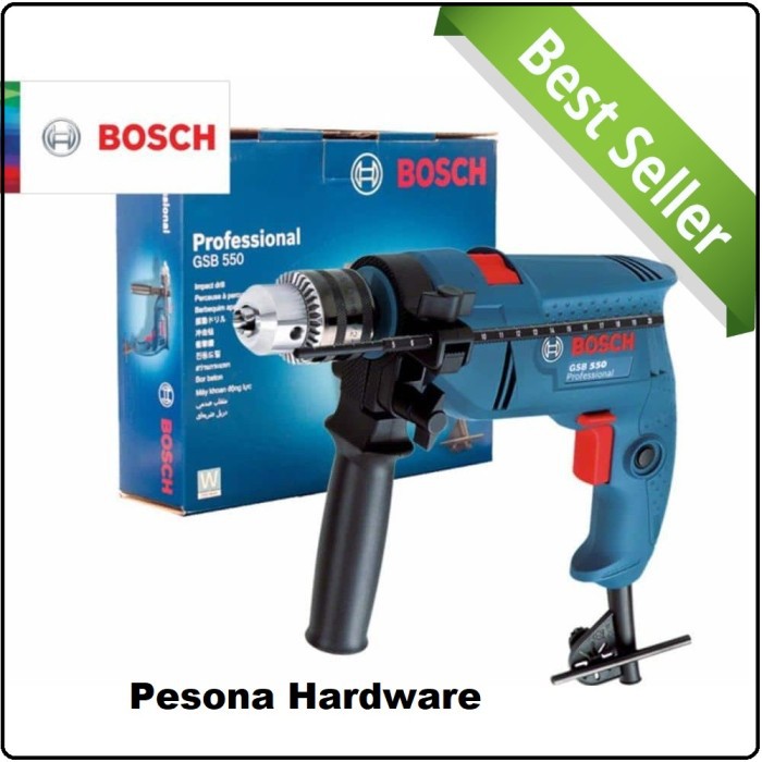 Mesin Bor Listrik Bosch 13mm Bosch GSB 550 Professional Berkualitas