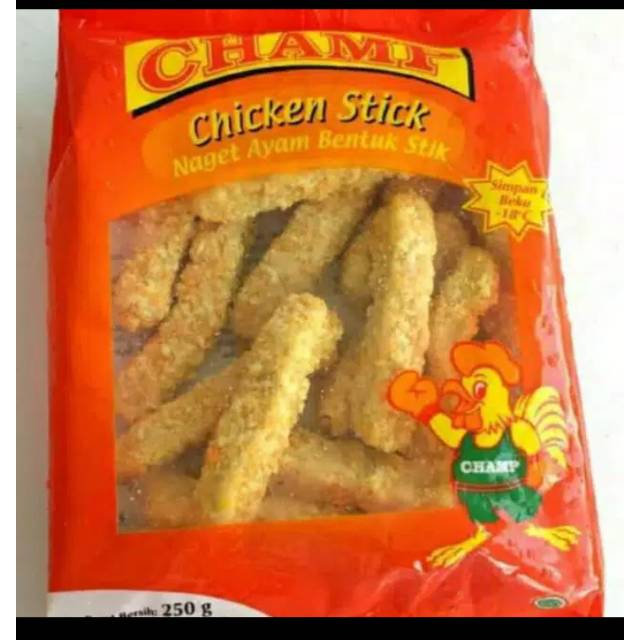 

Champ chicken stick 250 gr nugget ayam bentuk stik