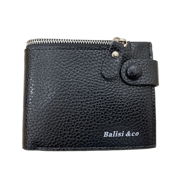 ORIGINAL BALISI HA04-1 DOMPET UANG PRIA KULIT PU HIGH GRADE DENGAN RESLETING