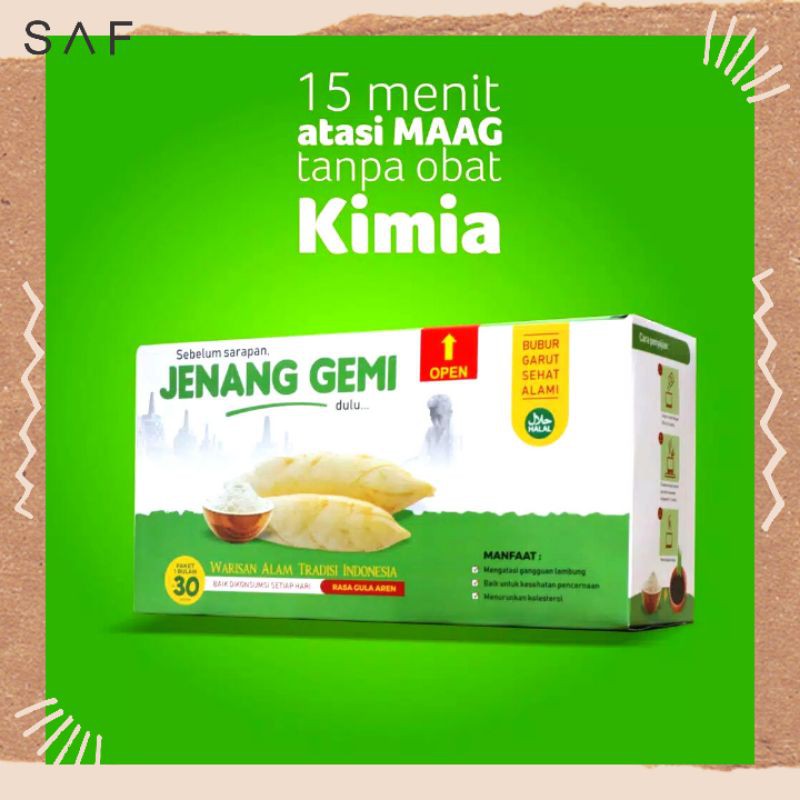 JENANG GEMI OBAT HERBAL MAAG DAN GERD ORIGINAL AMPUH