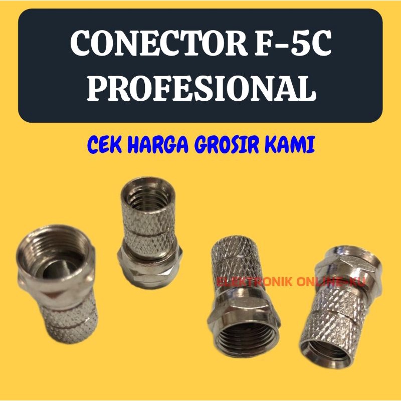 CONECTOR F 5C PROFESIONAL TAIWAN KW1