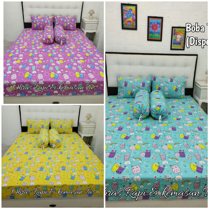 sprei motif anak homemade