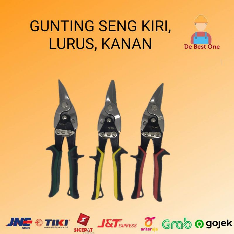 

Gunting Seng TIC TAX Max Steel KIRI