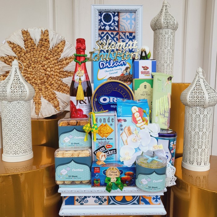 

Paket box hampers lebaran parcel idul fitri ramadhan kue kering 197